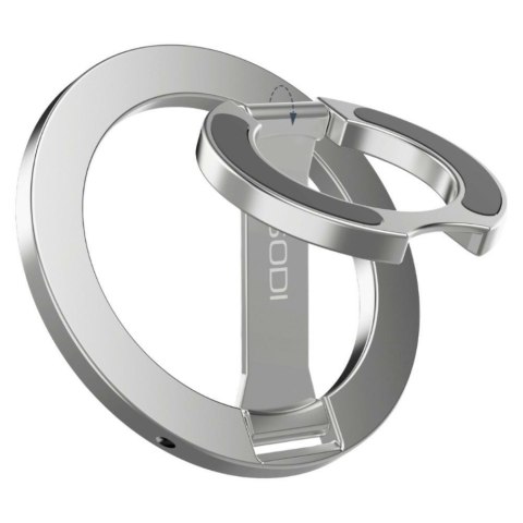 Dwustronny magnetyczny Ring Stand SODI ST04 srebrny