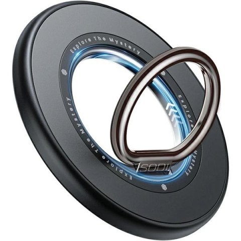 SODI Dwustronny magnetyczny Ring StandBM-350 czarny/black MagSafe