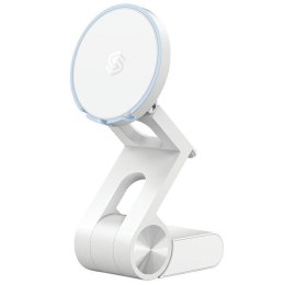Wielofunkcyjny uchwyt MagSafe 3w1 do telefonu SODI BM-330 biały/white