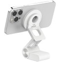 Wielofunkcyjny uchwyt MagSafe 3w1 do telefonu SODI BM-330 biały/white