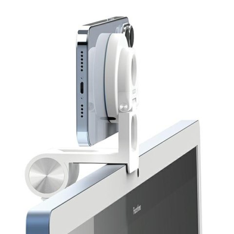 Wielofunkcyjny uchwyt MagSafe 3w1 do telefonu SODI BM-330 biały/white