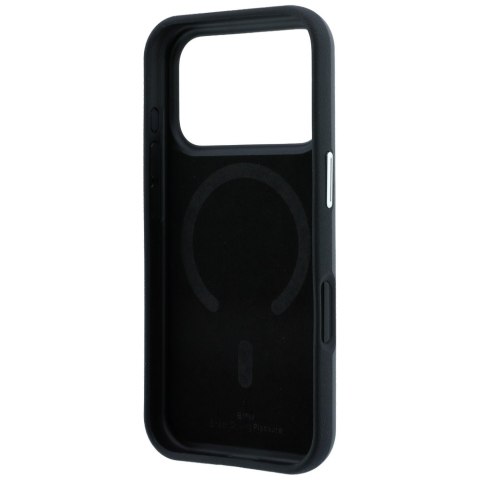 Etui BMW Sign Centered Deboss MagSafe do iPhone 18 Pro Max / 17 Pro Max szary