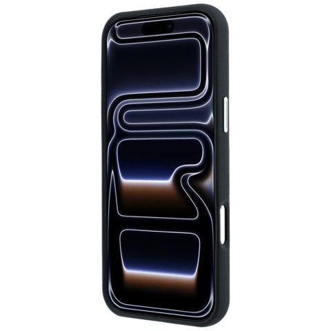 Etui BMW Sign Deboss Quilted Metal Logo MagSafe do iPhone 18 Pro Max / 17 Pro Max czarny