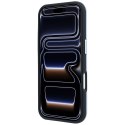 Etui BMW Sign Deboss Quilted Metal Logo MagSafe do iPhone 18 Pro Max / 17 Pro Max niebieski