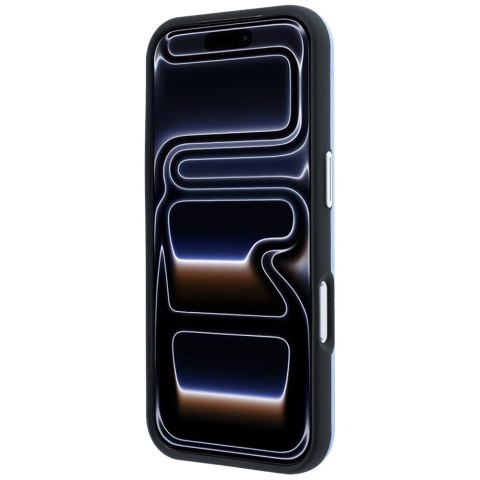 Etui BMW Sign Deboss Quilted Metal Logo MagSafe do iPhone 18 Pro Max / 17 Pro Max niebieski