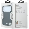 Etui BMW Sign Inclined Deboss Letters MagSafe do iPhone 18 Pro Max / 17 Pro Max czarny