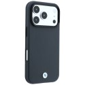 Etui BMW Sign Kevlar Metal Logo MagSafe do Iphone 18 Pro Max/ 17 Pro Max antracytowy