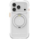 Etui Skinarma Atlas MagSafe + Rotating Kick Stand do iPhone 18 Pro / 17 Pro biały