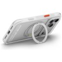 Etui Skinarma Atlas MagSafe + Rotating Kick Stand do iPhone 18 Pro / 17 Pro biały