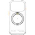 Etui Skinarma Atlas MagSafe + Rotating Kick Stand do iPhone 18 Pro / 17 Pro biały