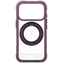 Etui Skinarma Atlas MagSafe + Rotating Kick Stand do iPhone 18 Pro / 17 Pro burgundowy