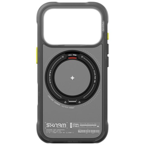 Etui Skinarma Atlas MagSafe + Rotating Kick Stand do iPhone 18 Pro / 17 Pro czarny