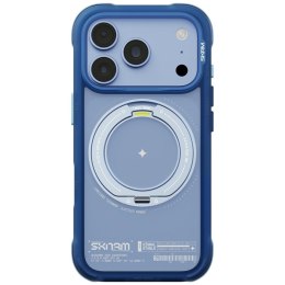 Etui Skinarma Atlas MagSafe + Rotating Kick Stand do iPhone 18 Pro / 17 Pro niebieski