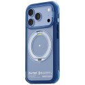 Etui Skinarma Atlas MagSafe + Rotating Kick Stand do iPhone 18 Pro / 17 Pro niebieski