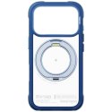 Etui Skinarma Atlas MagSafe + Rotating Kick Stand do iPhone 18 Pro / 17 Pro niebieski