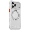 Etui Skinarma Atlas MagSafe + Rotating Kick Stand do iPhone 18 Pro Max / 17 Pro Max biały