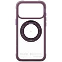 Etui Skinarma Atlas MagSafe + Rotating Kick Stand do iPhone 18 Pro Max / 17 Pro Max burgundowy