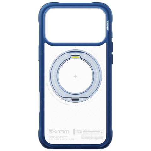 Etui Skinarma Atlas MagSafe + Rotating Kick Stand do iPhone 18 Pro Max / 17 Pro Max niebieski