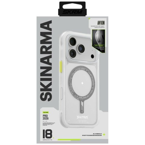 Etui Skinarma Avion MagSafe do iPhone 18 Pro / 17 Pro biały