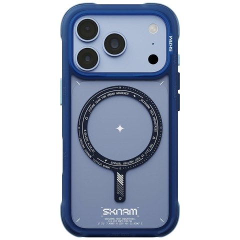Etui Skinarma Avion MagSafe do iPhone 18 Pro / 17 Pro niebieski