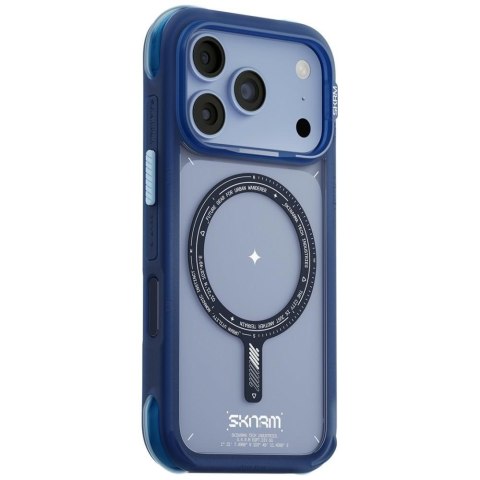 Etui Skinarma Avion MagSafe do iPhone 18 Pro / 17 Pro niebieski