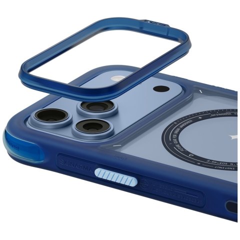 Etui Skinarma Avion MagSafe do iPhone 18 Pro Max / 17 Pro Max niebieski