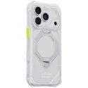 Etui Skinarma Saturn MagSafe + Rotating Kick Stand do iPhone 18 Pro / 17 Pro frost