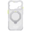 Etui Skinarma Saturn MagSafe + Rotating Kick Stand do iPhone 18 Pro / 17 Pro frost