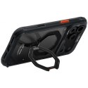 Etui Skinarma Saturn MagSafe + Rotating Kick Stand do iPhone 18 Pro Max / 17 Pro Max czarny