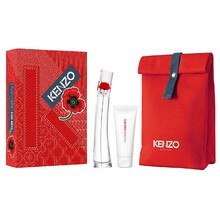 Flower By Kenzo zestaw prezentowy EDP 50 ml, balsam do ciała 75 ml a pouzdro