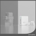 Ładowarka sieciowa 4smarts GaN Flex Pro Travel 200W 4 USB-C biała-white