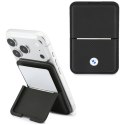 Portfel BMW Carbon Metal Logos MagSafe czarny