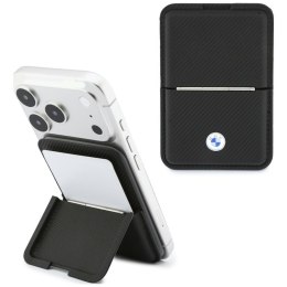 Portfel BMW Carbon Metal Logos MagSafe czarny