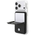 Portfel BMW Carbon Metal Logos MagSafe czarny