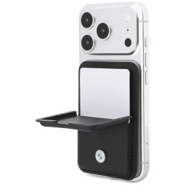 Portfel BMW Carbon Metal Logos MagSafe czarny