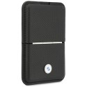 Portfel BMW Carbon Metal Logos MagSafe czarny