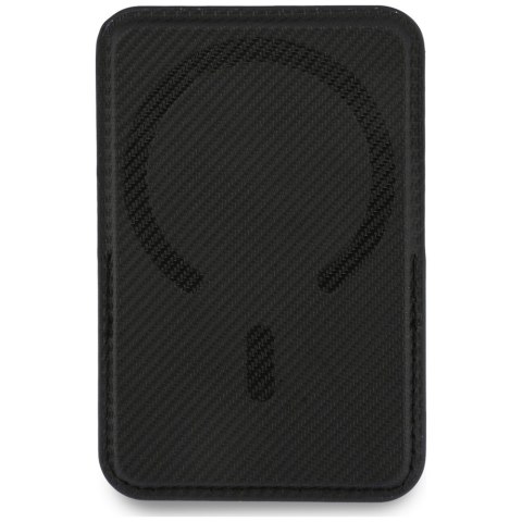 Portfel BMW Carbon Metal Logos MagSafe czarny