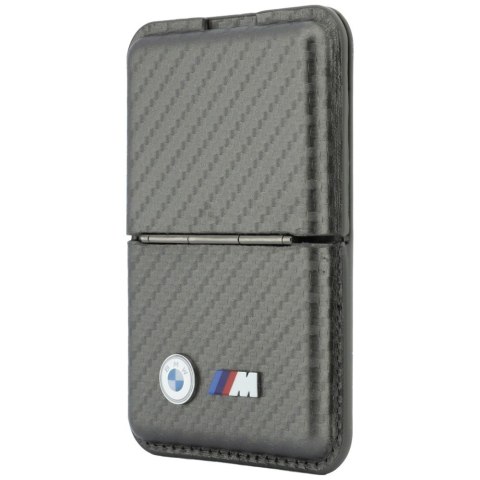 Portfel BMW M Carbon Metal Logos MagSafe antracyt