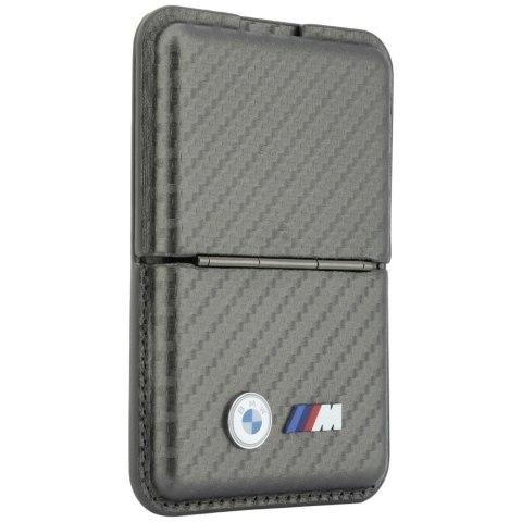Portfel BMW M Carbon Metal Logos MagSafe antracyt