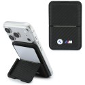 Portfel BMW M Carbon Metal Logos MagSafe czarny