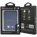 Portfel BMW M Carbon Metal Logos MagSafe granatowy