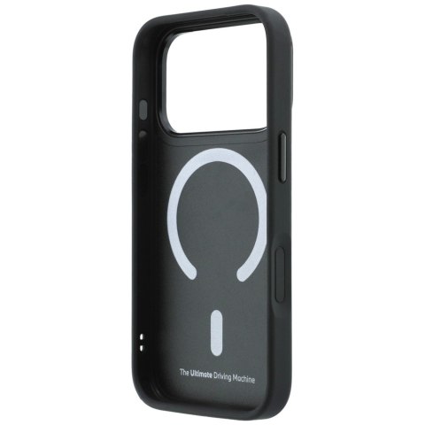 Etui BMW Kevlar Ring Stand 360 MagSafe do iPhone 18 Pro Max / 17 Pro Max czarny