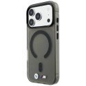 Etui BMW M IML Frosted Metal Logo & Trims MagSafe do iPhone 18 Pro / 17 Pro czarny