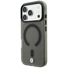 Etui BMW M IML Frosted Metal Logo & Trims MagSafe do iPhone 18 Pro / 17 Pro czarny