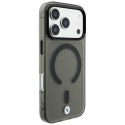 Etui BMW M IML Frosted Metal Logo & Trims MagSafe do iPhone 18 Pro / 17 Pro czarny