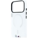 Etui BMW M IML Frosted Metal Logo & Trims MagSafe do iPhone 18 Pro / 17 Pro przezroczysty