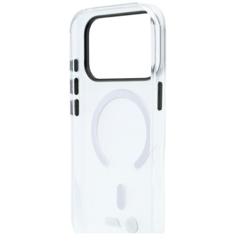 Etui BMW M IML Frosted Metal Logo & Trims MagSafe do iPhone 18 Pro / 17 Pro przezroczysty