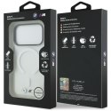 Etui BMW M IML Frosted Metal Logo & Trims MagSafe do iPhone 18 Pro / 17 Pro przezroczysty