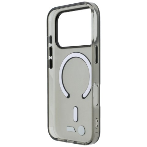 Etui BMW M IML Frosted Metal Logo & Trims MagSafe do iPhone 18 Pro Max / 17 Pro Max czarny
