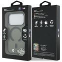 Etui BMW M IML Frosted Metal Logo & Trims MagSafe do iPhone 18 Pro Max / 17 Pro Max czarny